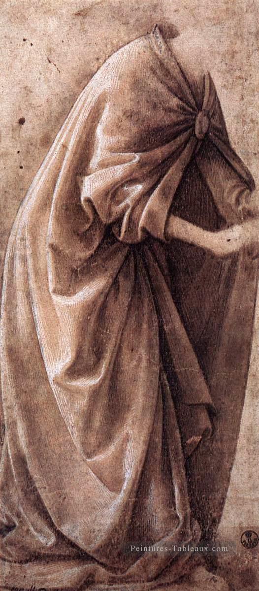 Étude des vêtements Renaissance Florence Domenico Ghirlandaio Peintures à l'huile